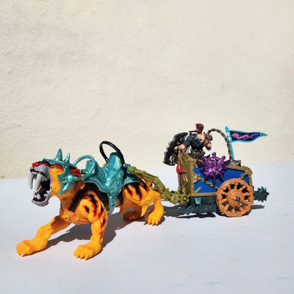 Chap Mei Bundle Lot Savage Warrior Thunder Thor Battle Cat Chariot Figures - Picture 12 of 13